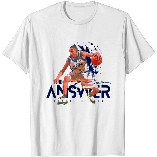 Allen Iverson - Allen Iverson Georgetown Hoyas - T-Shirt