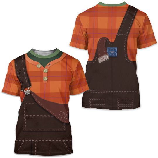 Wreck-It Ralph Costume, Ralph Unisex Shirt, Disney Shirts