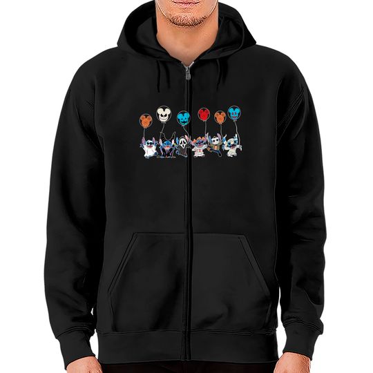 Stitch Halloween Zip Hoodies, Disneyland Halloween Zip Hoodies