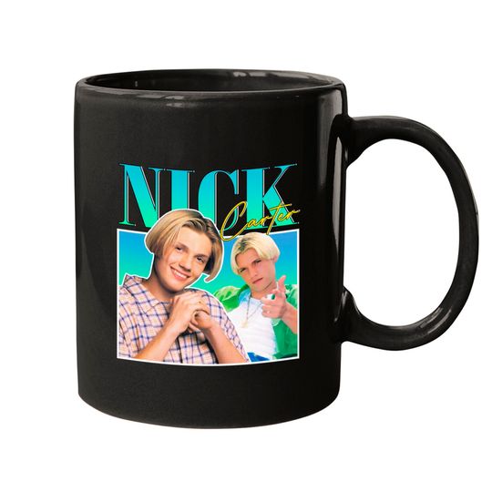 Nick Carter Backstreet Boys 90s Style Classic Mugs