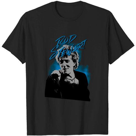 Rod Stewart Scribble Photo