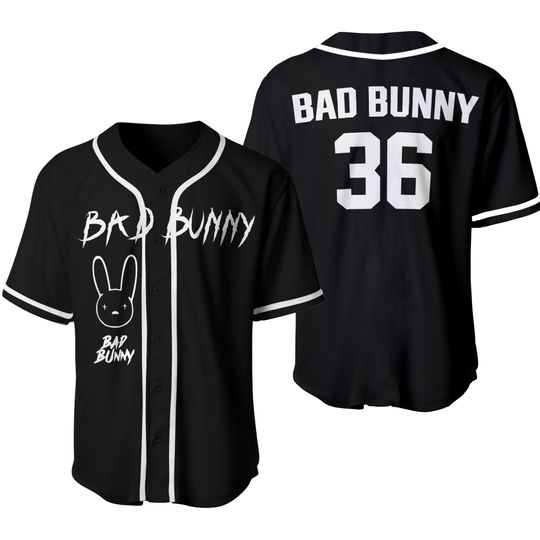 Bad Bunny Baseball Jersey