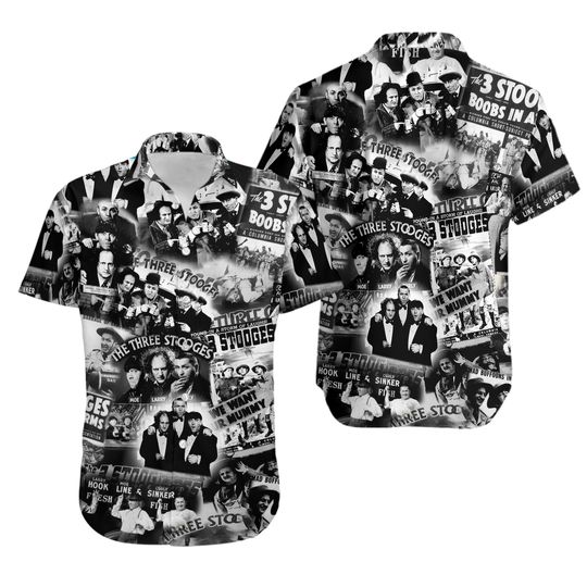 Discover The Three Stooges Hawaii Shirt