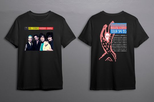 Vintage 1990's Rolling Stones Voodoo Lounge concert tee