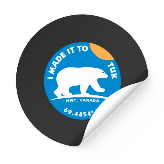 Discover Inuvik Tuktoyaktuk Stickers