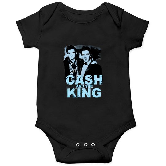 Johnny Cash X Elvis Onesies