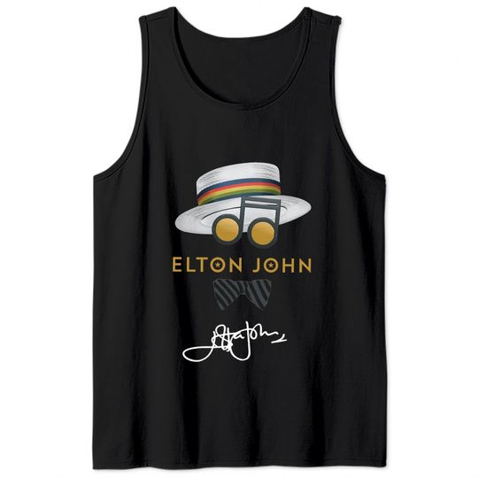 Elton John Tank Tops