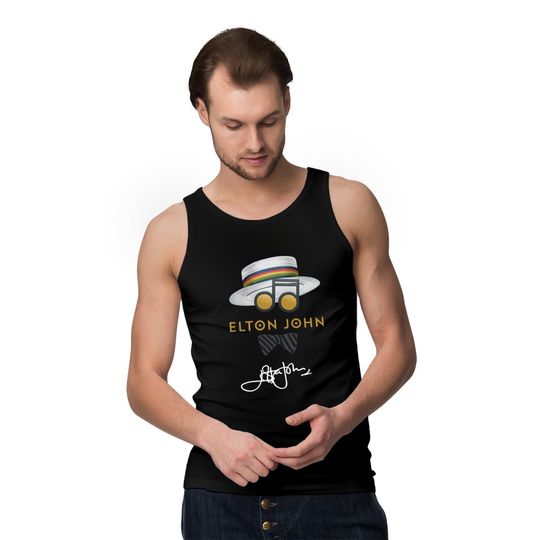 Elton John Tank Tops