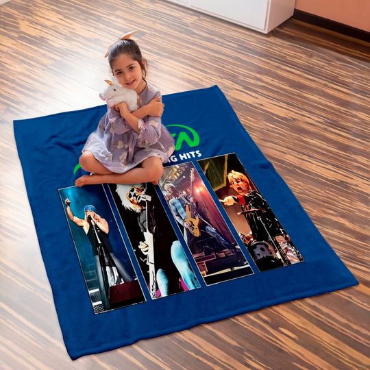 Poison Band The Stadium Tour 2022 Baby Blankets