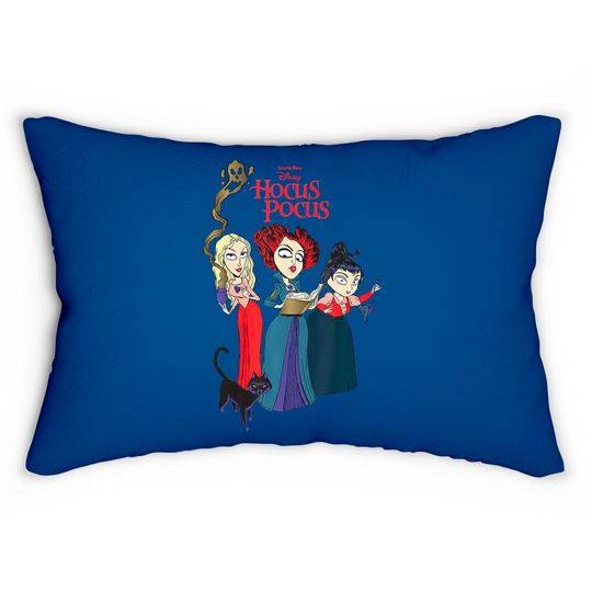 Hocus Pocus Sanderson Sisters Witch Disney I Smell Children Unisex Gift Lumbar Pillows