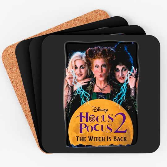 Discover Disney Hocus Pocus 2 The Witch is Back Coasters