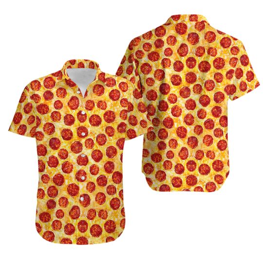 Pizza Hawaiian Shirt