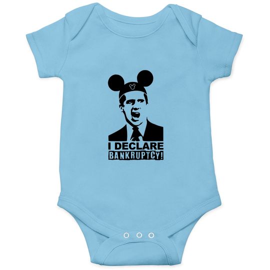 I Declare Bankruptcy Disneyworld Onesies, Funny Disney Onesies, Magic Kingdom Onesies