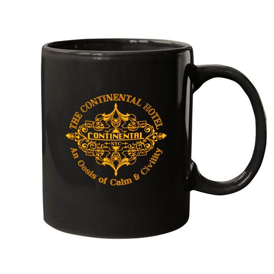 The Continental Hotel - John Wick - Mugs