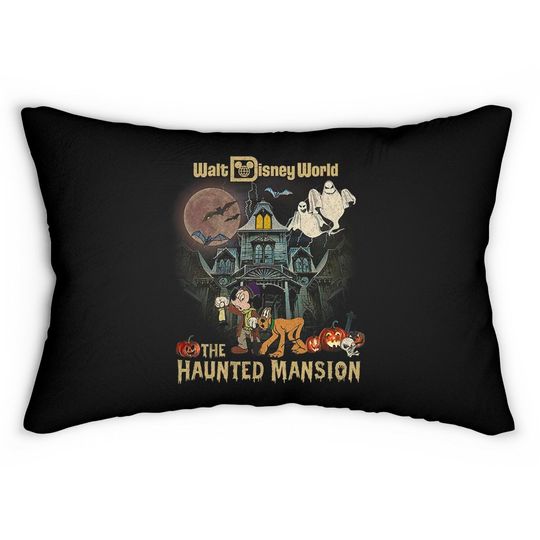 The Haunted Mansion Lumbar Pillows, Halloween Lumbar Pillows, Disney Halloween Lumbar Pillows