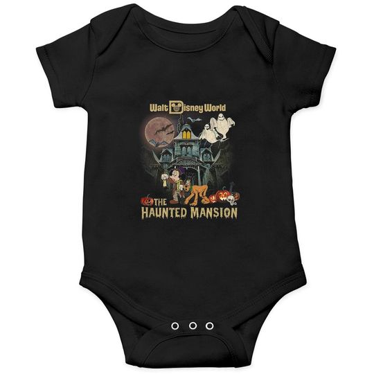 The Haunted Mansion Onesies, Halloween Onesies, Disney Halloween Onesies