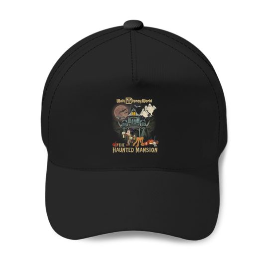 The Haunted Mansion Baseball Caps, Halloween Baseball Caps, Disney Halloween Baseball Caps