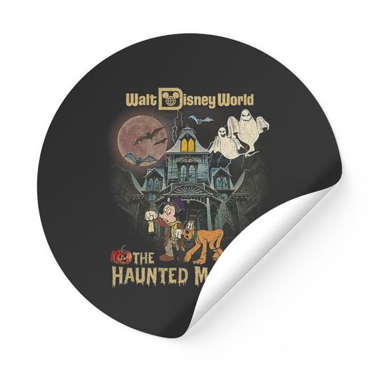 The Haunted Mansion Stickers, Halloween Stickers, Disney Halloween Stickers