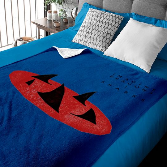 Vintage Imagine Dragon - I Shark Album 2022 Unisex Baby Blankets