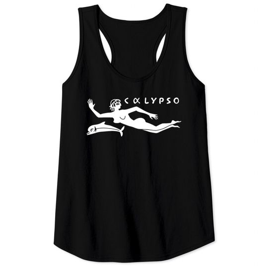 Discover RV Calypso, Jacques Yves Cousteau Tank Tops
