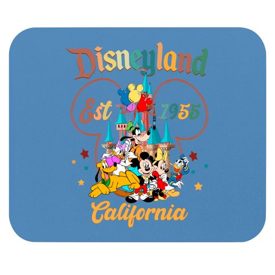 Vintage Disneyland Mouse Pads, Disneyland 1955 Mouse Pads