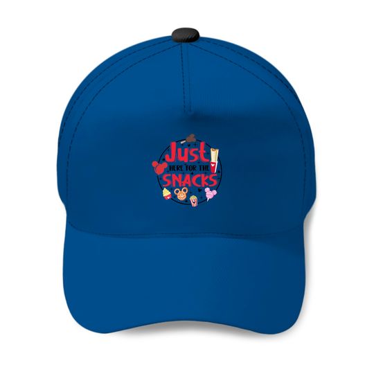 I'm Just Here For The Snacks, Disney Group Baseball Caps