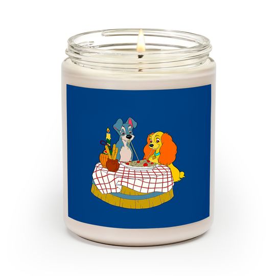 Disney Lady and Tramp Bella Notte Spaghetti Scented Candles