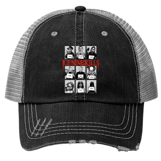 Unisex Trucker Hats - organic cotton nightmare Ice Nine