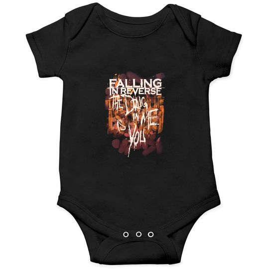 50% OPENING SALE Vtg Falling In Reverse Metalcore Band Onesies