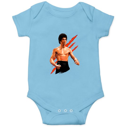 Bruce Lee The Legend - Bruce Lee Dragon Kungfu Martial Art - Onesies