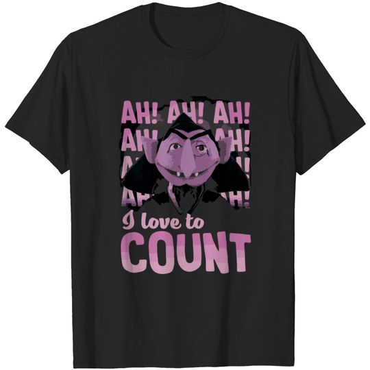 Sesame Street The Count Ah Ah Ah T-shirt