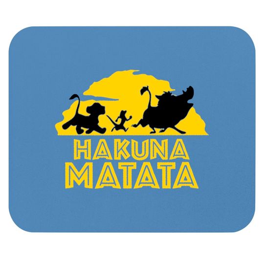 Hakuna Matata Mouse Pads, Animal Kingdom Mouse Pad, Disney Family Mouse Pads