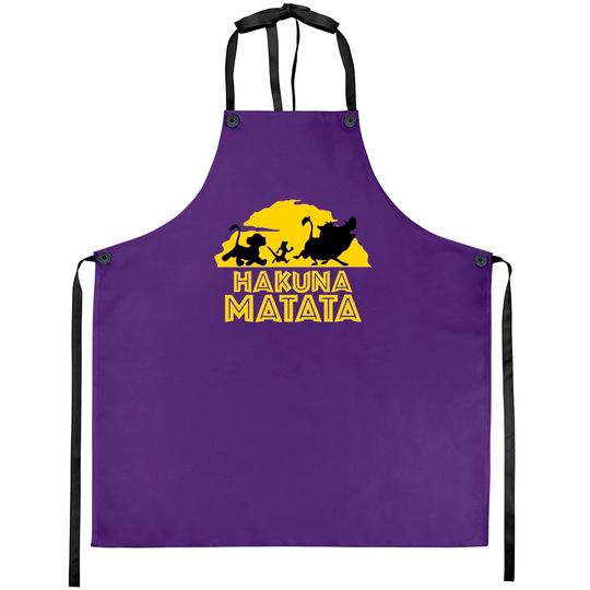 Hakuna Matata Aprons, Animal Kingdom Apron, Disney Family Aprons