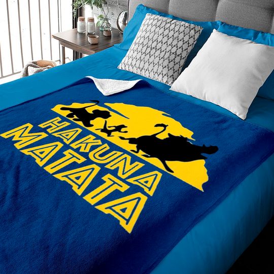 Hakuna Matata Baby Blankets, Animal Kingdom Baby Blanket, Disney Family Baby Blanket