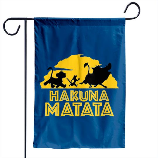Hakuna Matata Garden Flags, Animal Kingdom Garden Flag, Disney Family Garden Flag
