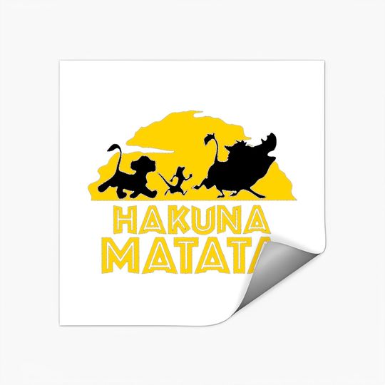 Hakuna Matata Stickers, Animal Kingdom Sticker, Disney Family Sticker