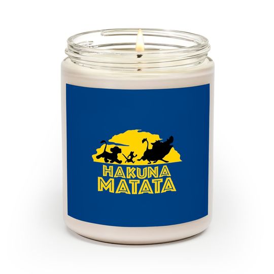 Hakuna Matata Scented Candles, Animal Kingdom Scented candle, Disney Family Scented candle