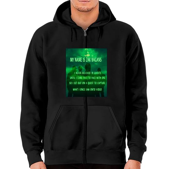 Ghost Adventure ''I Never Believed In Ghosts'' - Ghost Adventures - Zip Hoodies