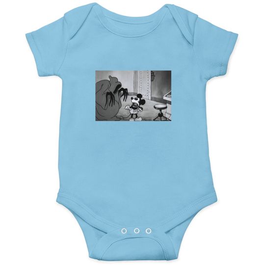 Mickey Mouse The Haunted House 1929 Onesie, Silly Symphony Onesies, Disney Disneyland Fall Trip, Disney Halloween Gift, Magic Kingdom