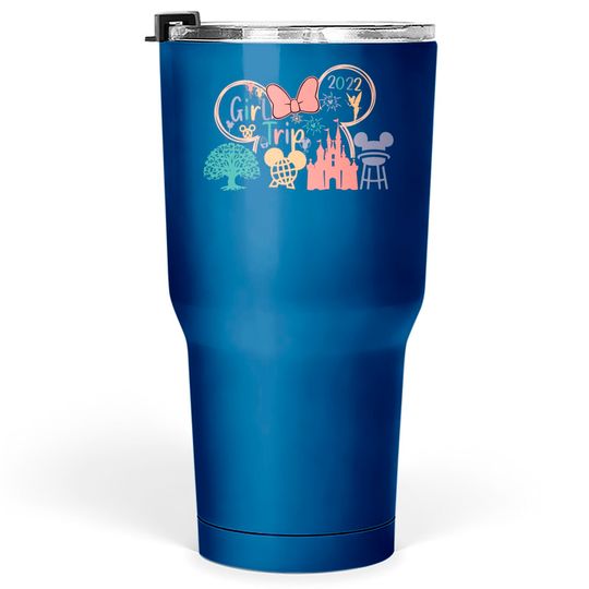 Disney Girls Trip 2022 Tumblers 30 oz, Retro Disney Trip Tumblers 30 oz