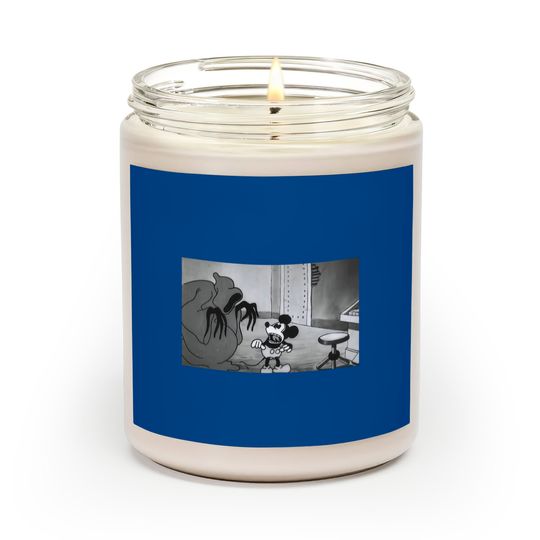 Mickey Mouse The Haunted House 1929 Scented candle, Silly Symphony Scented Candles, Disney Disneyland Fall Trip, Disney Halloween Gift, Magic Kingdom