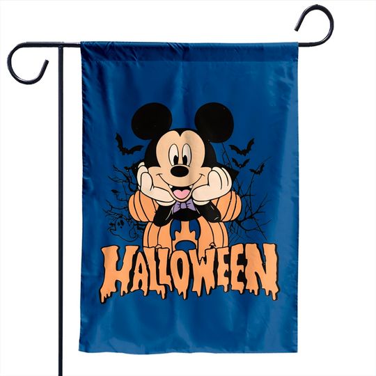 Mickey Halloween 2022 Garden Flags, Disney Halloween Garden Flags