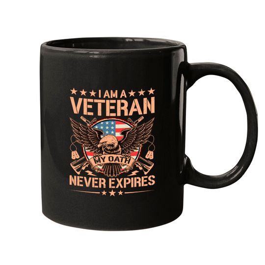 Cool Veteran Military Hero Soldier Patriotic Gift Mugs