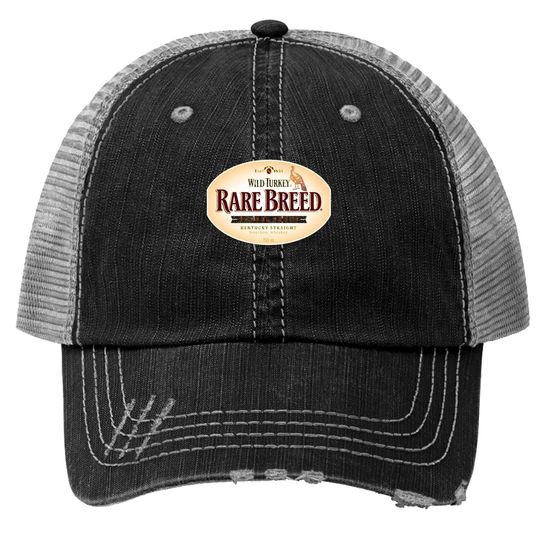 Wild Turkey Rare Breed-Bourbon Whiskey-Logo Trucker Hats