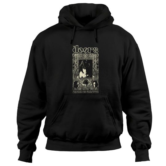The Doors Classic Rock Soft Cotton Hoodies - Official Doors Merchandise