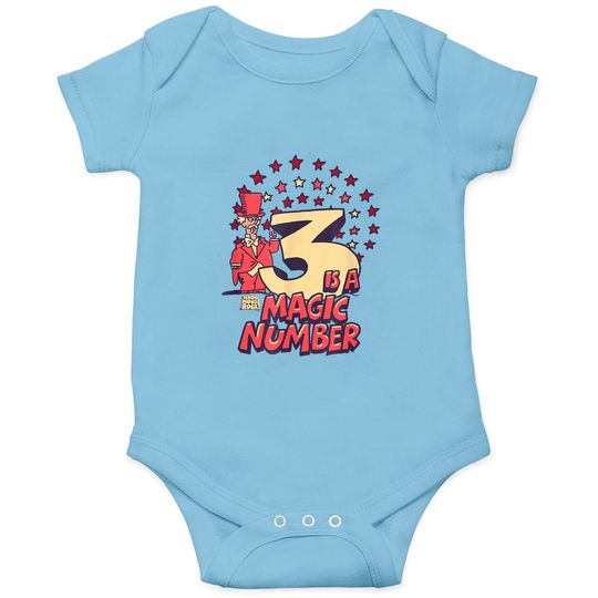 Schoolhouse Rock Three is the Magic Number Onesies