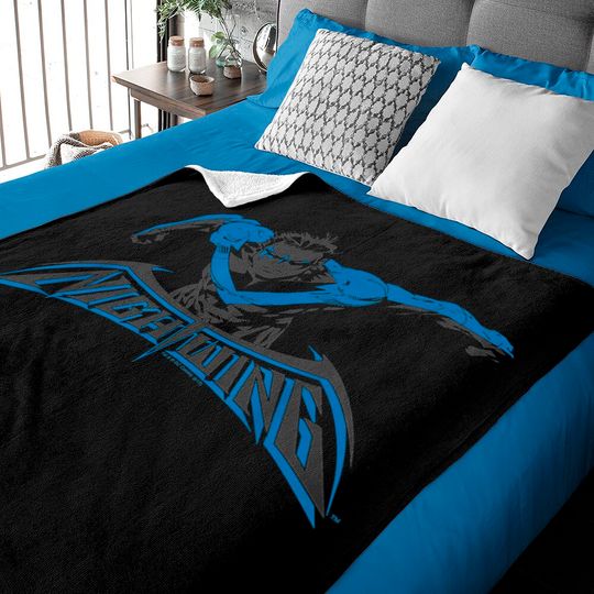 Batman Nightwing Wing of the Night Baby Blankets