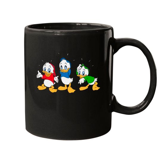 Disney Huey Dewey and Louie Donald Duck Mugs