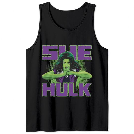 She Hulk Cracking Tank Tops