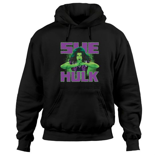 She Hulk Cracking Hoodies